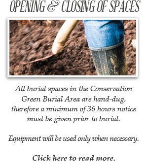 Mandatory Standards for Burial